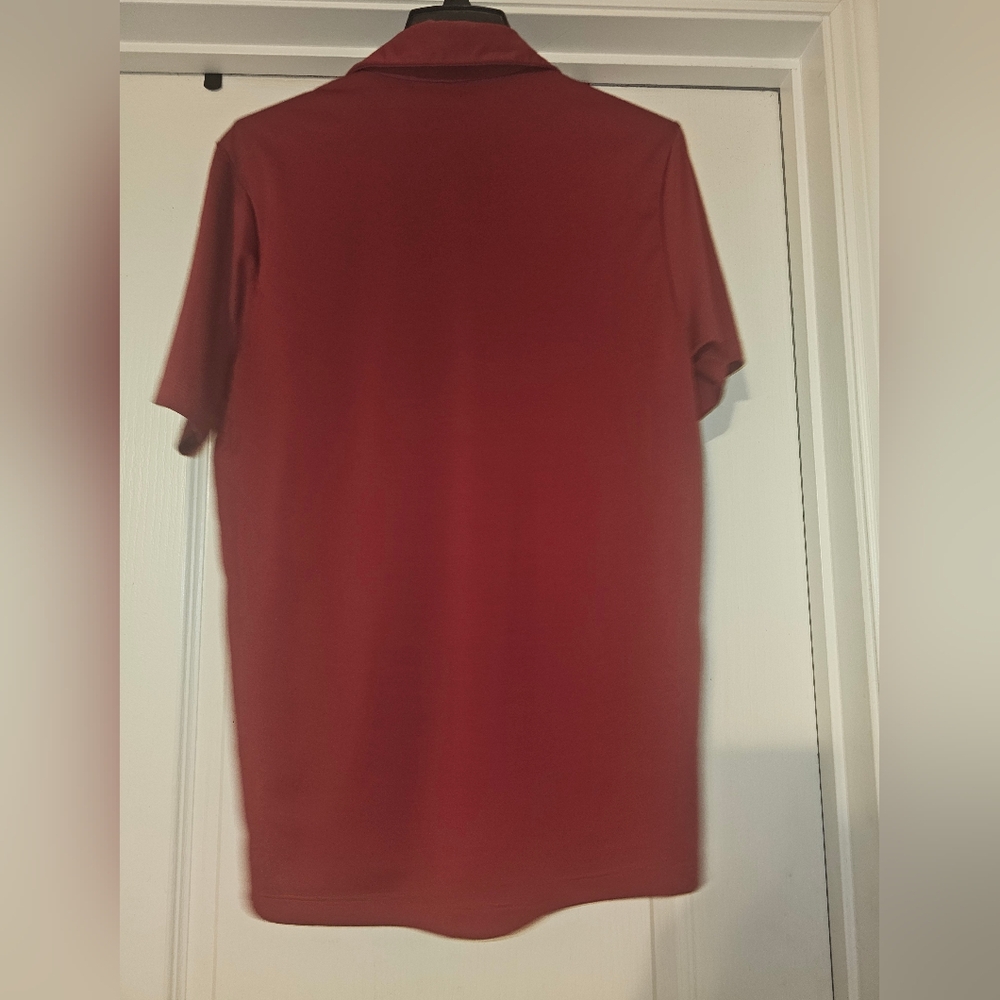 Columbia Red Performance Polo Shirt - Picture 3 of 3